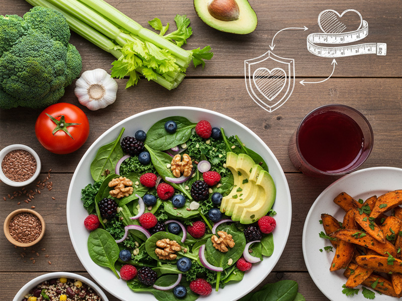 رژیم غذایی گیاهی برای مدیریت فشار خون بالا