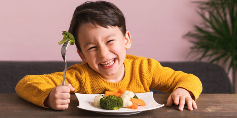 تغذیه گیاهی برای کودکان