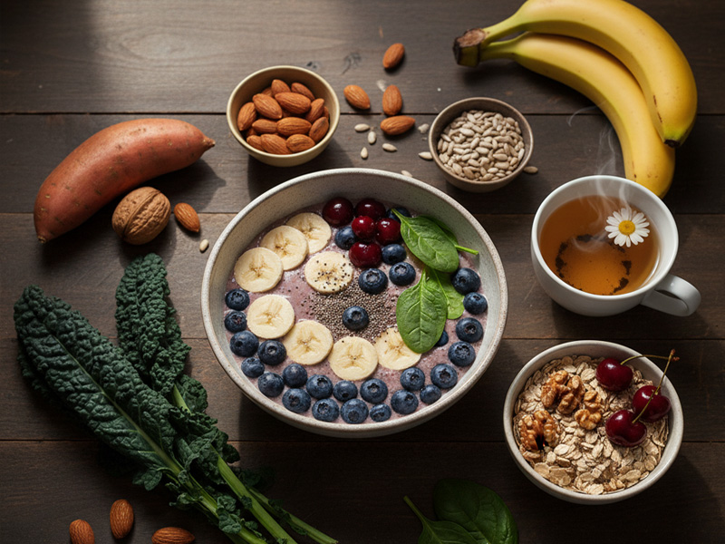 رژیم غذایی گیاهی برای بهبود کیفیت خواب