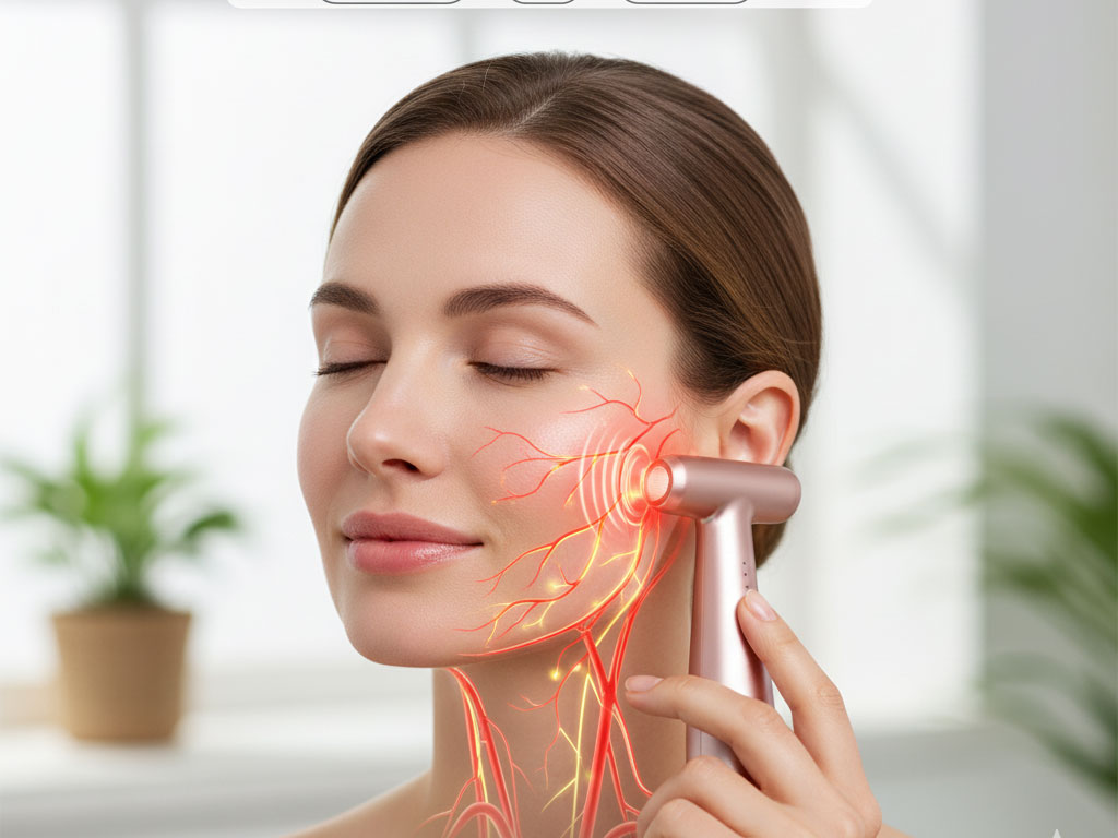 فواید دستگاه‌های ماساژور صورت برای بهبود گردش خون