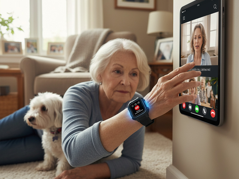 دستگاه‌های پوشیدنی برای سالمندان