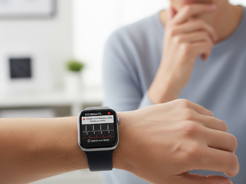 ساعت‌های هوشمند با قابلیت تشخیص بی‌نظمی ضربان قلب (AFib)