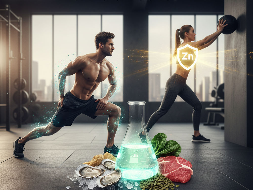 نقش روی (زینک) در ریکاوری و سیستم ایمنی ورزشکاران نقش روی (زینک) در ریکاوری و سیستم ایمنی ورزشکاران