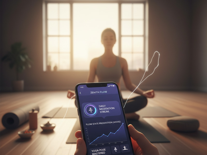 اپلیکیشن‌های ردیابی پیشرفت در یوگا و مدیتیشن