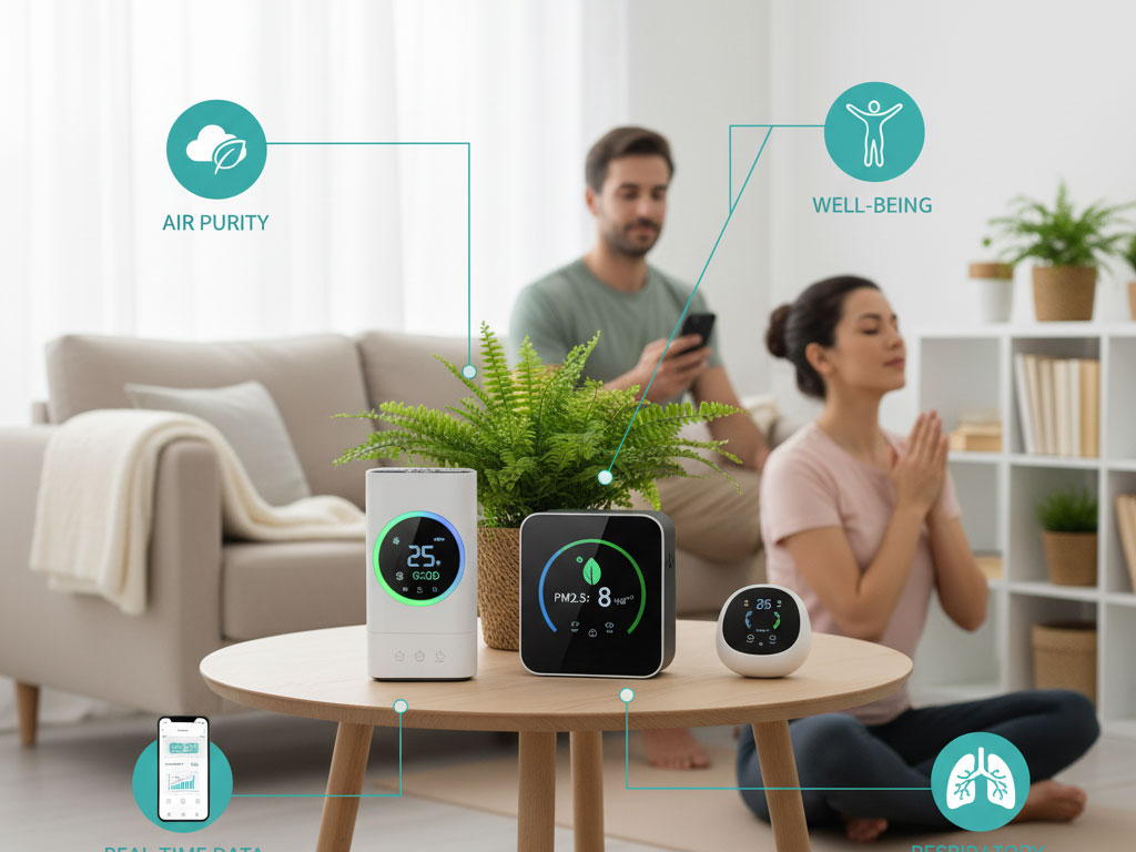 دستگاههای سنجش کیفیت هوای داخل خانه و سلامت دستگاههای سنجش کیفیت هوای داخل خانه و سلامت