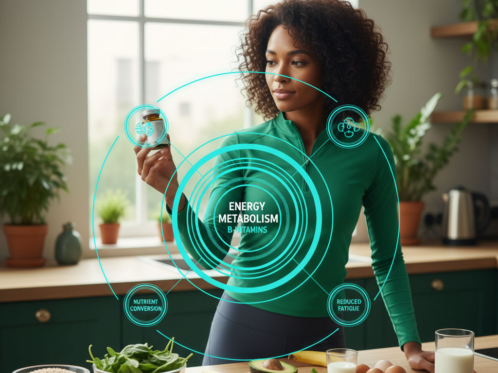 نقش ویتامین‌های گروه B در متابولیسم انرژی