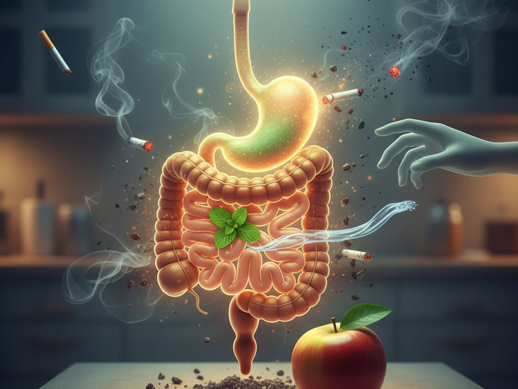 فواید ترک سیگار برای بهبود سلامت گوارش فواید ترک سیگار برای بهبود سلامت گوارش