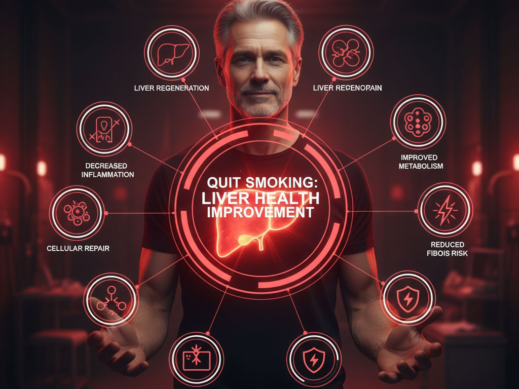 تأثیر ترک سیگار بر بهبود سلامت کبد تأثیر ترک سیگار بر بهبود سلامت کبد