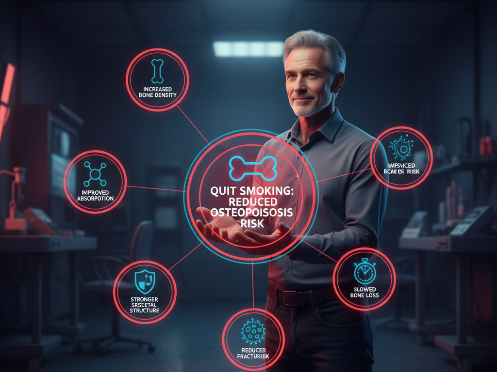 فواید ترک سیگار برای کاهش خطر پوکی استخوان