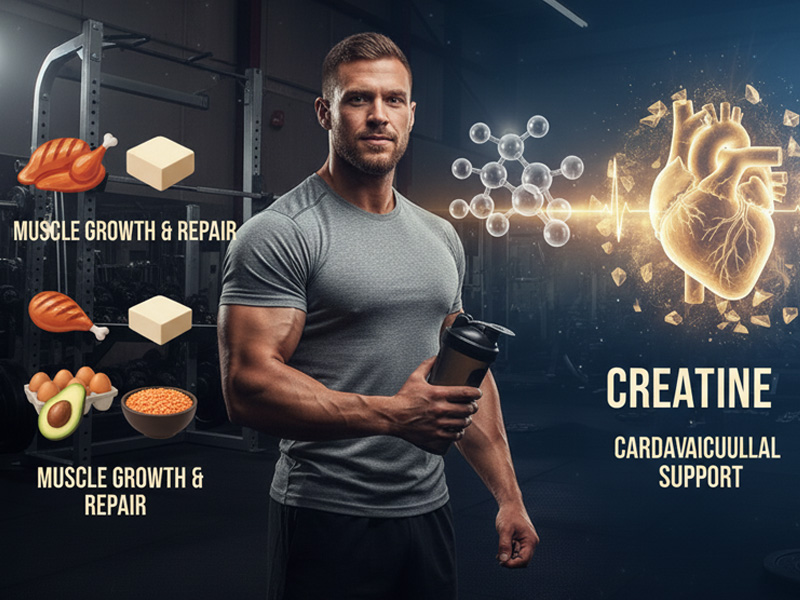 نقش پروتئین در رژیم غذایی و سلامت قلب نقش پروتئین در رژیم غذایی و سلامت قلب