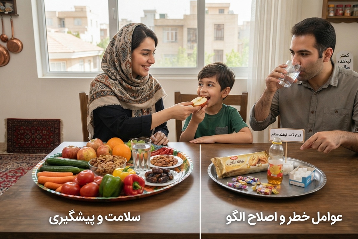 تأثیر تغذیه و سبک زندگی بر سلامت دندان‌ها